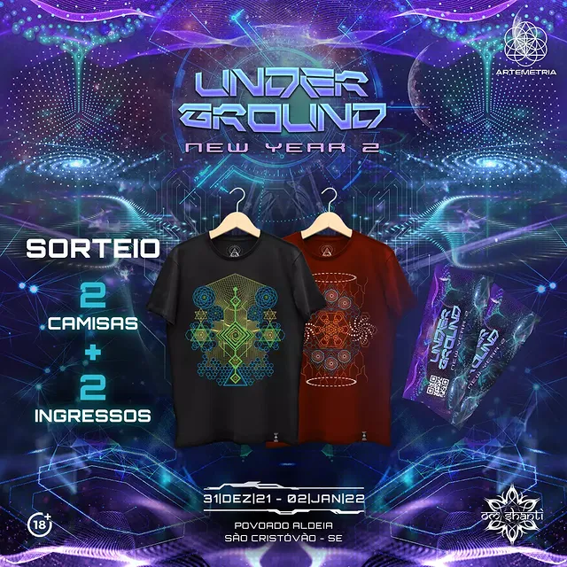 Registro visual do Underground New Year 2